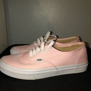 light pink vans. brand new!
